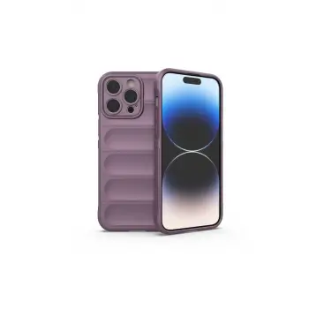 Newface Apple iPhone 15 Pro Max Kılıf Optimum Silikon - Mor