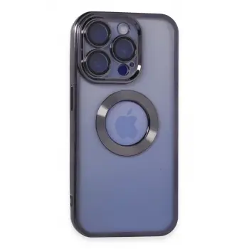 Newface Apple iPhone 15 Pro Max Kılıf Slot Silikon - Mor