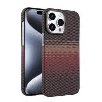 Newface Apple iPhone 15 Pro Max Vega Magsafe Kapak - Çöl Titanyum