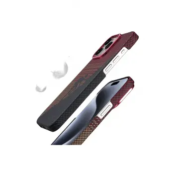 Newface Apple iPhone 15 Pro Max Vega Magsafe Kapak - Çöl Titanyum