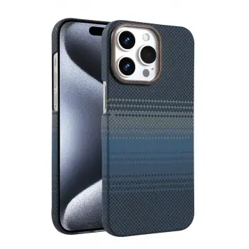 Newface Apple iPhone 15 Pro Max Vega Magsafe Kapak - Mavi