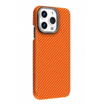 Newface Apple iPhone 15 Pro Max Vega Magsafe Kapak - Turuncu