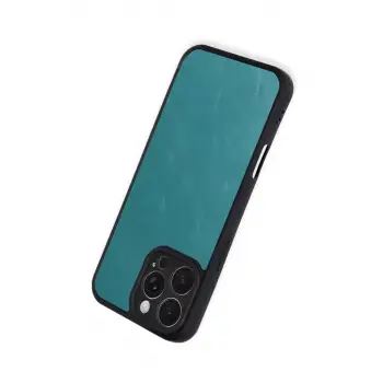 Newface Apple iPhone 16 Pro Max Kılıf Aras Deri Kapak - Açık Yeşil
