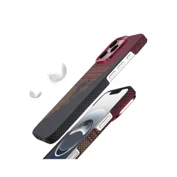 Newface Apple iPhone 16 Pro Vega Magsafe Kapak - Çöl Titanyum