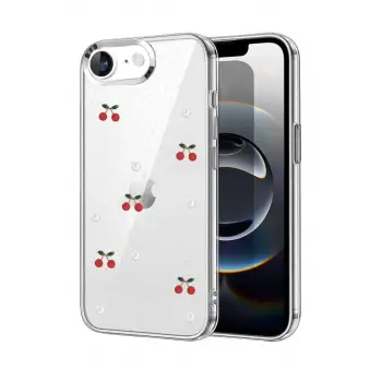 Newface Apple iPhone 16E Fiyonk Desenli Kapak - Desen 9