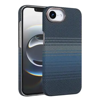 Newface Apple iPhone 16E Vega Magsafe Kapak - Mavi