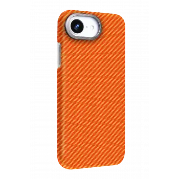 Newface Apple iPhone 16E Vega Magsafe Kapak - Turuncu