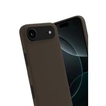 Newface Apple iPhone 17 Air First Silikon - Kahverengi