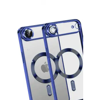 Newface Apple iPhone 17 Air Kross Magneticsafe Kapak - Lacivert