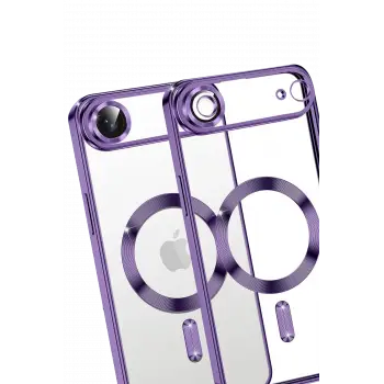 Newface Apple iPhone 17 Air Kross Magneticsafe Kapak - Mor