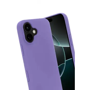 Newface Apple iPhone 17 First Silikon - Lila