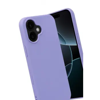 Newface Apple iPhone 17 Nano içi Kadife Silikon - Lila