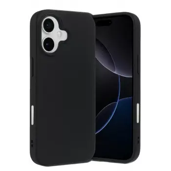 Newface Apple iPhone 17 Nano içi Kadife Silikon - Siyah