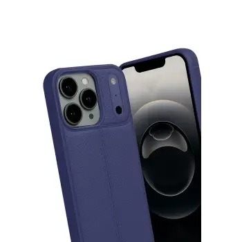 Newface Apple iPhone 17 Pro Auto Focus Kapak - Lacivert