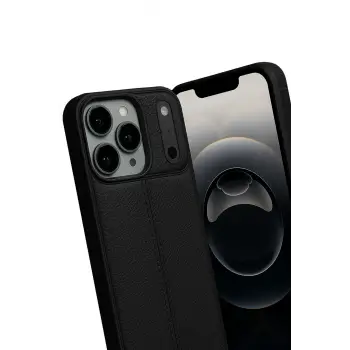 Newface Apple iPhone 17 Pro Max Auto Focus Kapak - Siyah