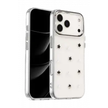 Newface Apple iPhone 17 Pro Max Fiyonk Desenli Kapak - Desen 7