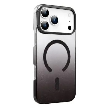 Newface Apple iPhone 17 Pro Max Glossy Magsafe Kapak - Siyah