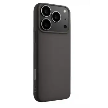 Newface Apple iPhone 17 Pro Max Nano içi Kadife Silikon - Gri