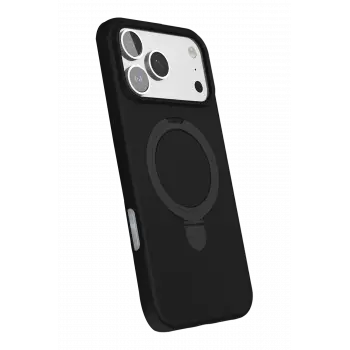 Newface Apple iPhone 17 Pro Regal Magsafe Standlı Kapak - Siyah