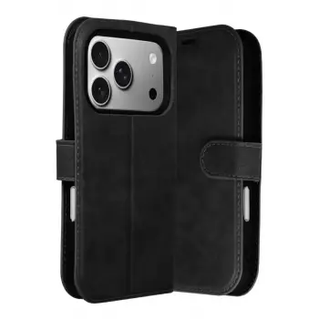 Newface Apple iPhone 17 Pro Trend S Plus Kapaklı Kılıf - Siyah