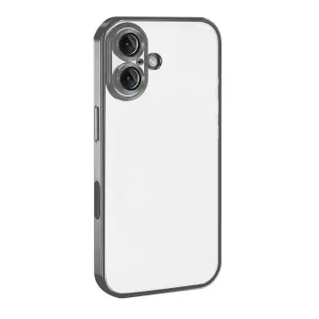 Newface Apple iPhone 17 Razer Lensli Silikon - Titan Gri