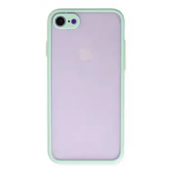 Newface Apple iPhone 7 Kılıf Montreal Silikon Kapak - Turkuaz