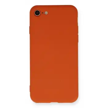 Newface Apple iPhone 7 Kılıf Nano içi Kadife Silikon - Kırmızı