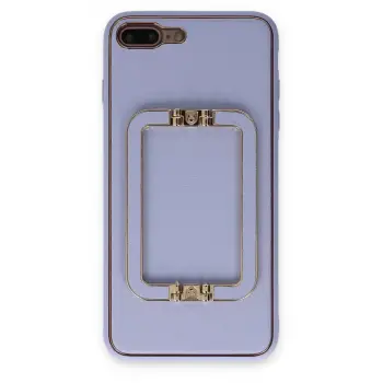 Newface Apple iPhone 7 Plus Kılıf Coco Elit Kapak - Lila