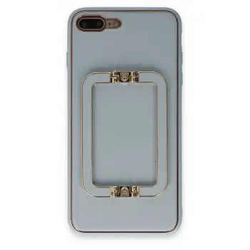 Newface Apple iPhone 7 Plus Kılıf Coco Elit Kapak - Turkuaz
