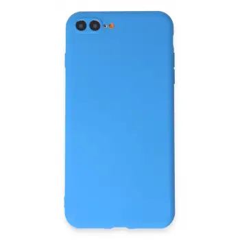Newface Apple iPhone 7 Plus Kılıf First Silikon - Mavi