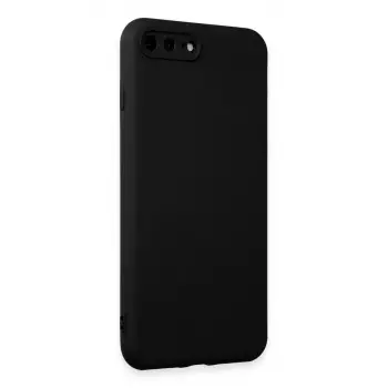 Newface Apple iPhone 7 Plus Kılıf First Silikon - Siyah