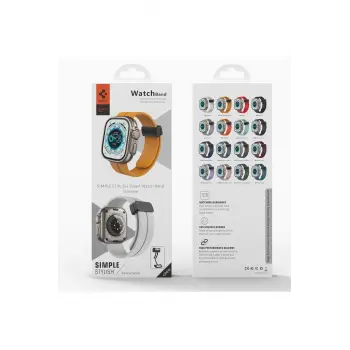 Newface Apple Watch 38mm KR412 Elegance Stylısh Kordon - Lila