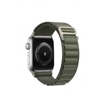 Newface Apple Watch 38mm Mountain Kordon - Yeşil