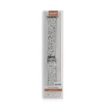 Newface Apple Watch 38mm Starry Taşlı Kordon - Gümüş