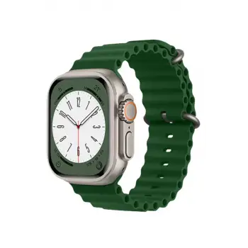 Newface Apple Watch 42mm Ocean Kordon - Koyu Yeşil