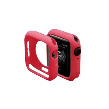 Newface Apple Watch 44mm Silikon Alt Kasa - Kırmızı