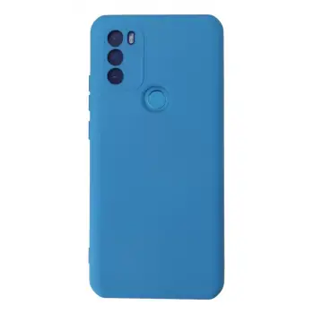 Newface General Mobile GM 21 Plus Kılıf Nano içi Kadife Silikon - Mavi