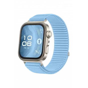 Newface Huawei Fit 4 Braid Kordon - Açık Mavi