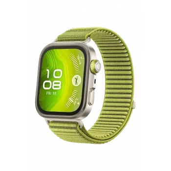 Newface Huawei Fit 4 Braid Kordon - Açık Yeşil