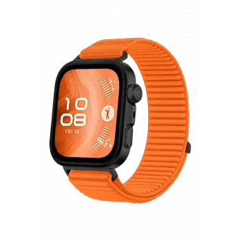 Newface Huawei Fit 4 Braid Kordon - Turuncu