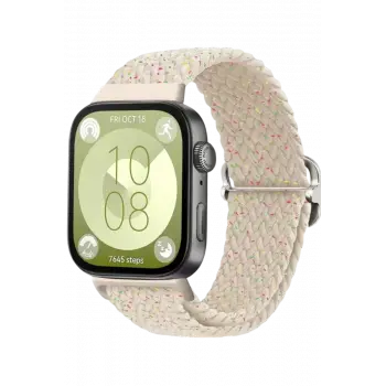 Newface Huawei Fit 4 Star Kordon - Gri-Turuncu