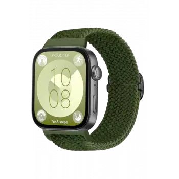 Newface Huawei Fit 4 Star Kordon - Koyu Yeşil