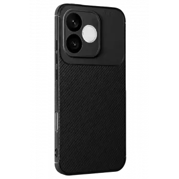 Newface Huawei Honor 600 Lite Auto Focus Karbon Kapak - Siyah