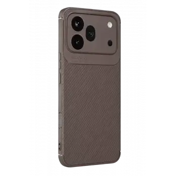 Newface Huawei Honor 600 Pro Auto Focus Karbon Kapak - Gri
