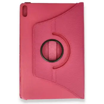 Newface Huawei Honor Pad X8A Kılıf 360 Tablet Deri Kılıf - Pembe