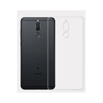 Newface Huawei Mate 10 Lite Kılıf Lüx Şeffaf Silikon