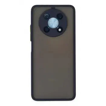 Newface Huawei Nova Y90 Kılıf Montreal Silikon Kapak - Lacivert