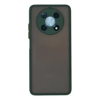 Newface Huawei Nova Y90 Kılıf Montreal Silikon Kapak - Yeşil