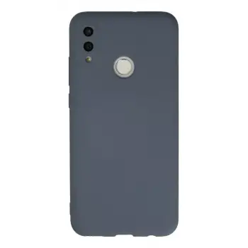 Newface Huawei P Smart 2019 Kılıf Nano içi Kadife Silikon - Gri