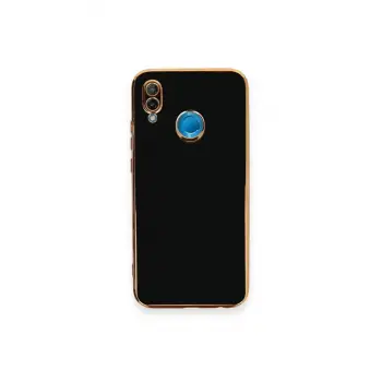 Newface Huawei P20 Lite Kılıf Volet Silikon - Siyah